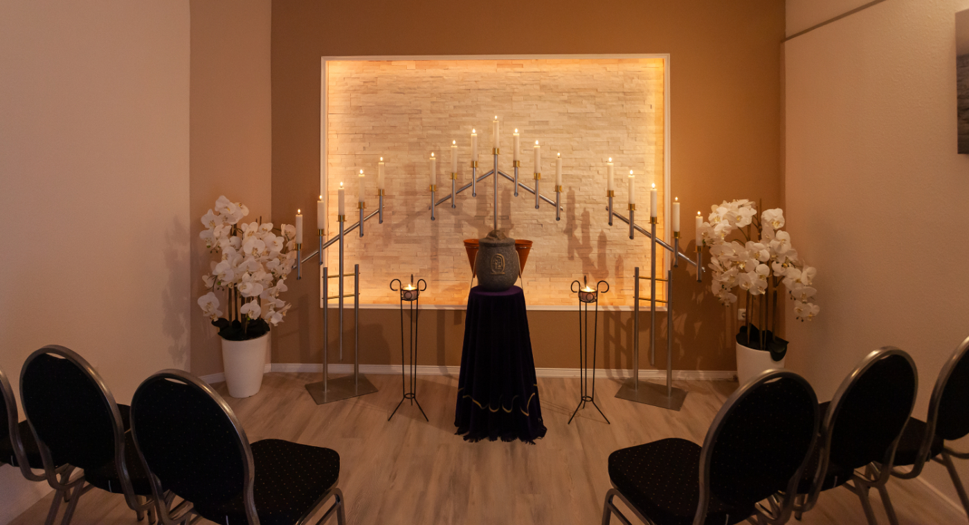 Eigene Räumlichkeiten zur Abschiednahme